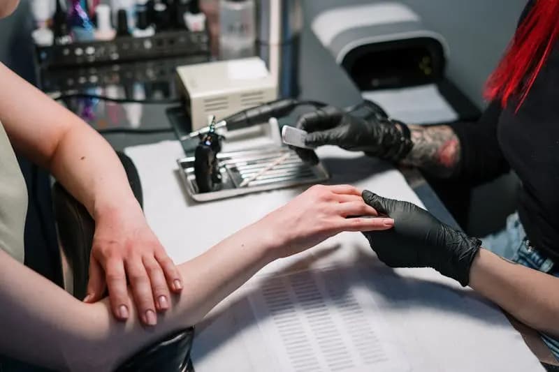 Relaxing spa pedicure service at 3D Nails & Spa in Gaithersburg, MD