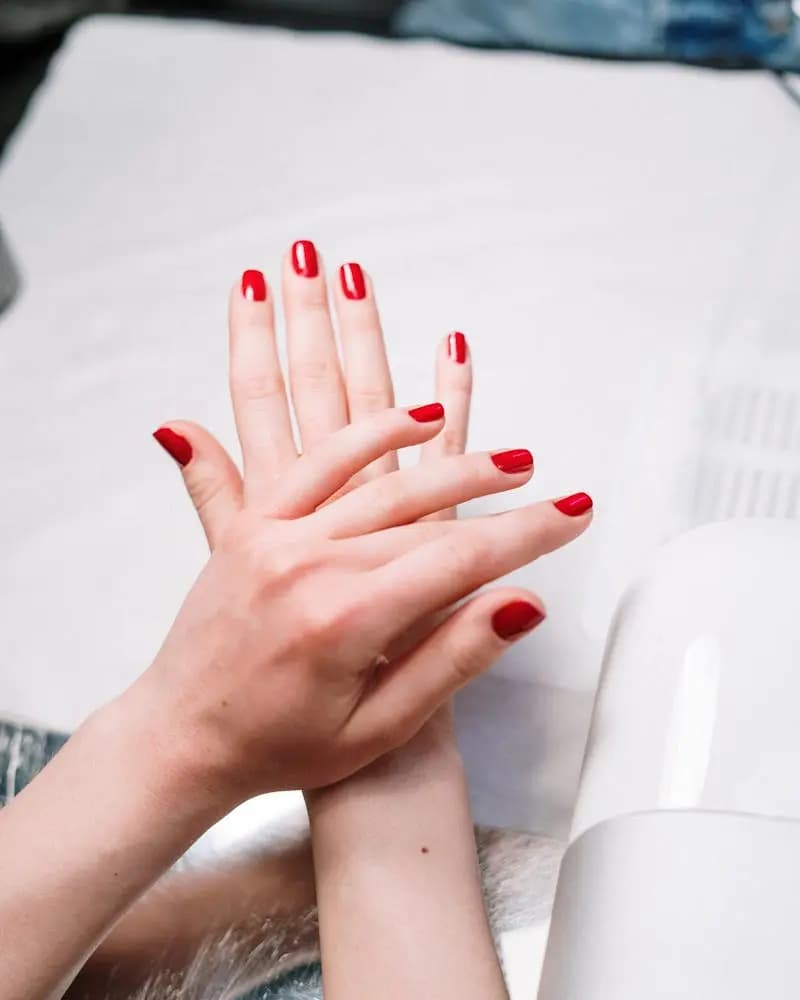 Gel X nail service at 3D Nails & Spa